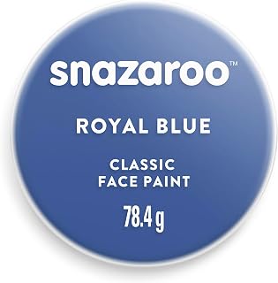 Snazaroo - Face and Body Paint - Royal Blue - 75ml - Fancy Dress Face Paint for Children and Adults