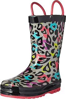 Western Chief Waterproof Printed Rain Boot With Easy Pull On Handles - Rain Boots Kids