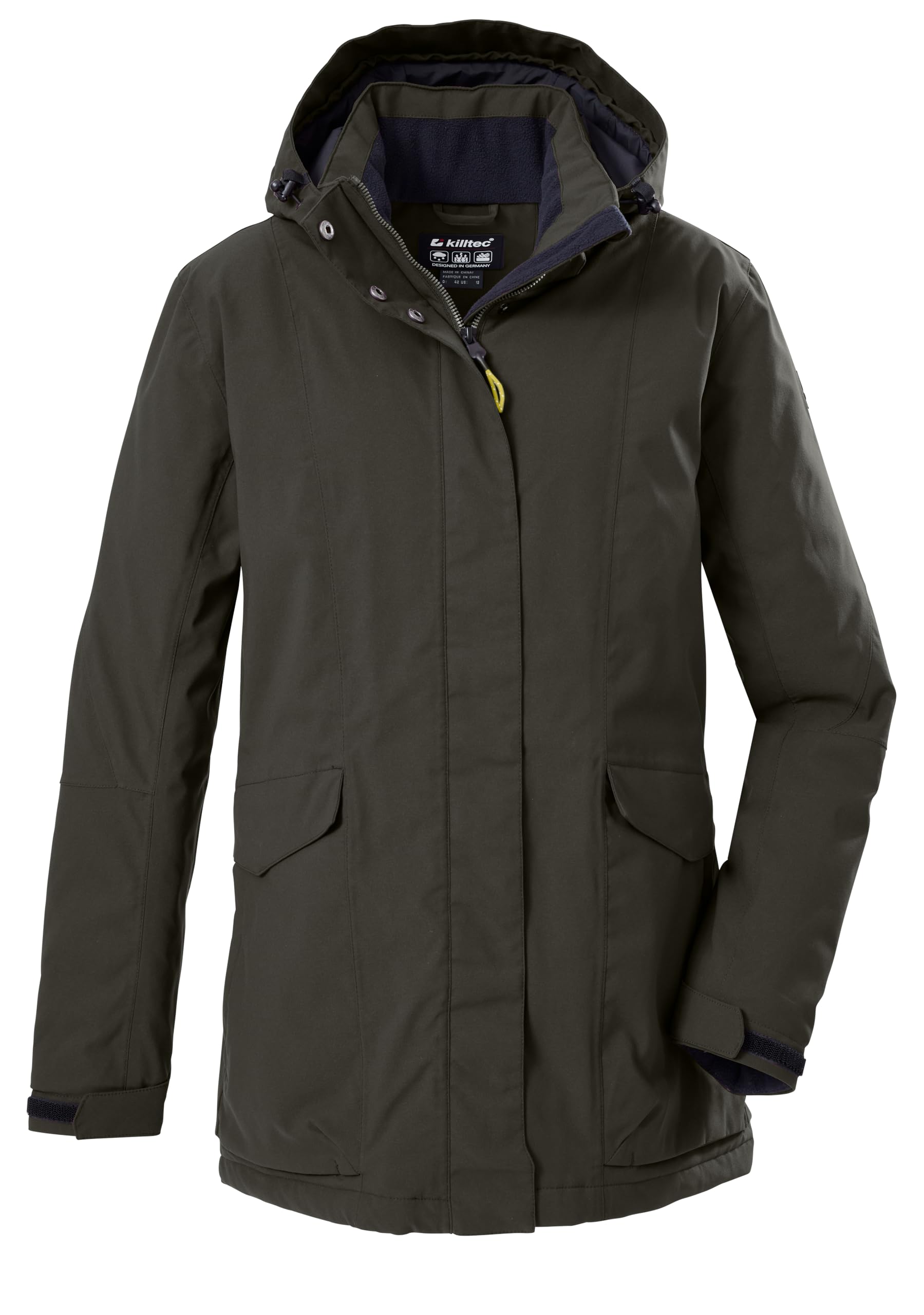Killtec Damen Jacke Women's Functional Outdoor Waterproof Jacket with Zip Hood (