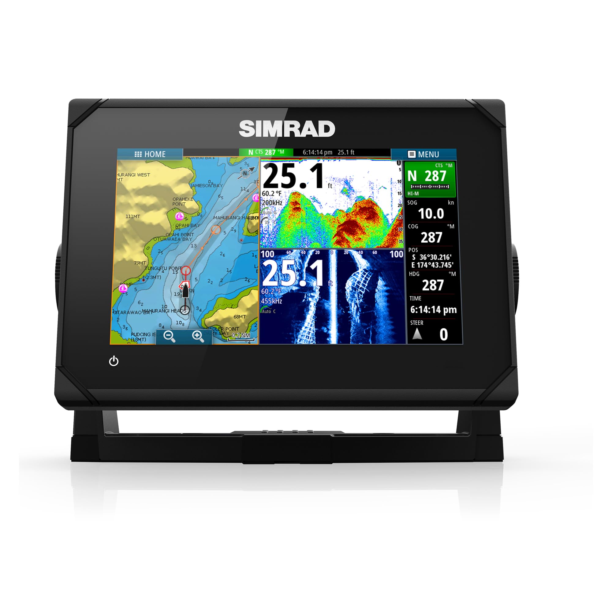 Simrad GO Chartplotter and Fish Finder, with Transducer and Radar Options, Prelo