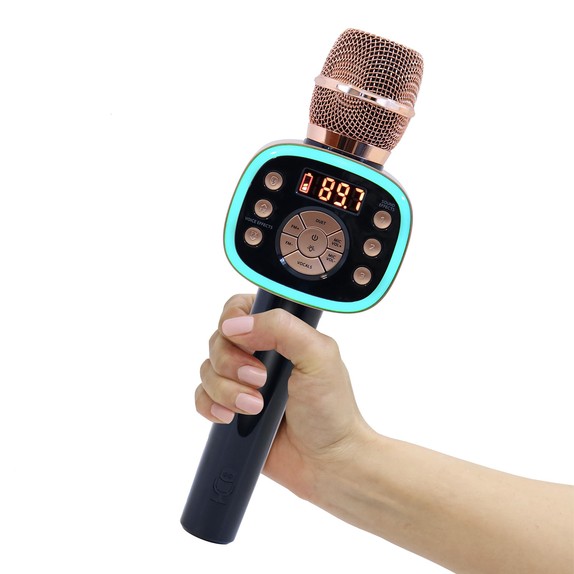 Singing Machine Carpool Karaoke The Mic 2.0 2021 Version, Wireless Bluetooth Kar