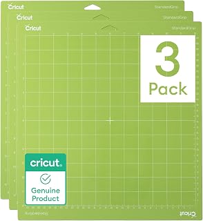 Cricut StandardGrip Adhesive Cutting Mat (12in x12in) - 3 Pack, Green | For Cricut Explore Air 2/Cricut Maker
