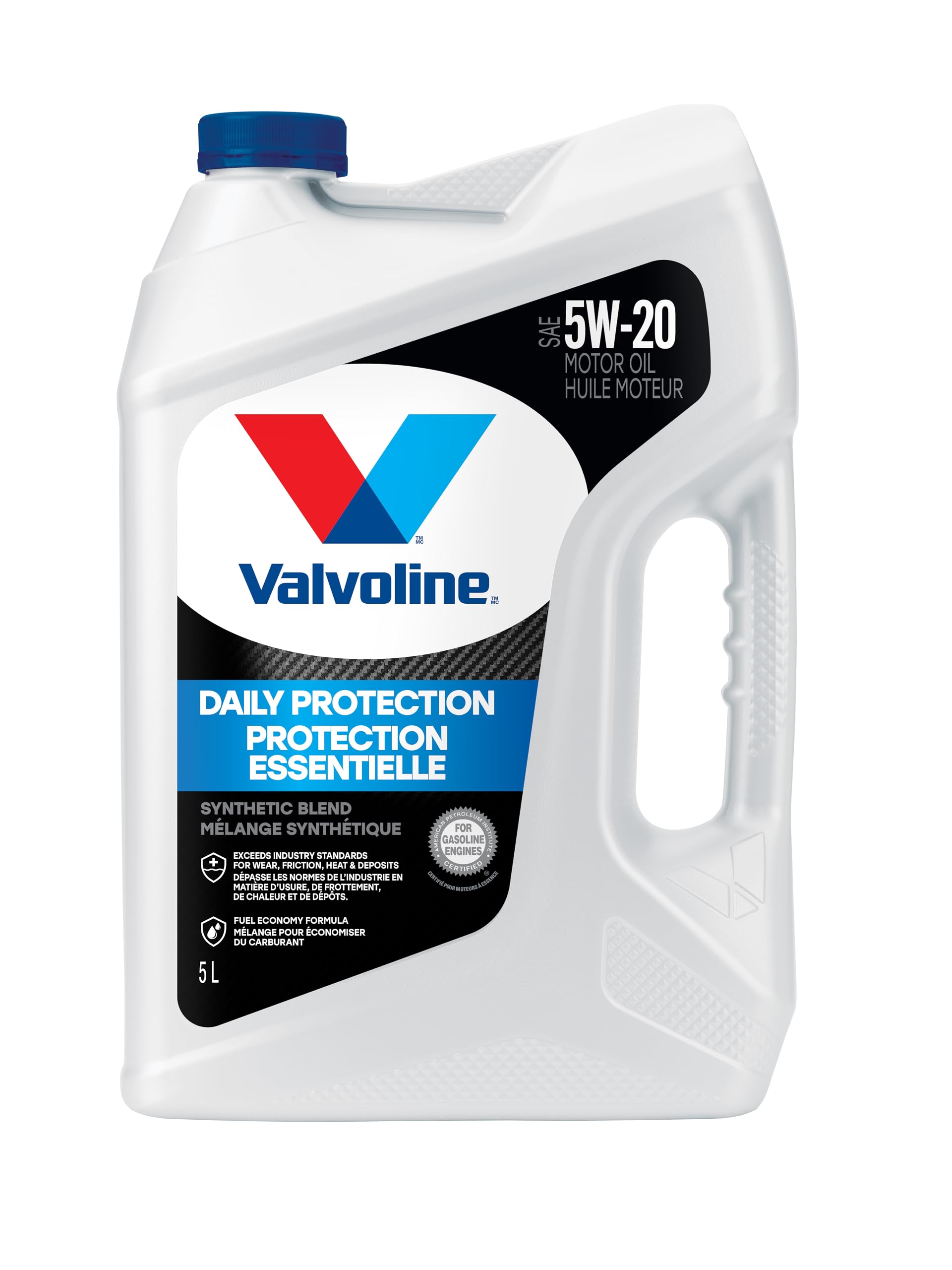 Valvoline 882494 DAILY PROTECTION MOTOR OIL 5W20 5L