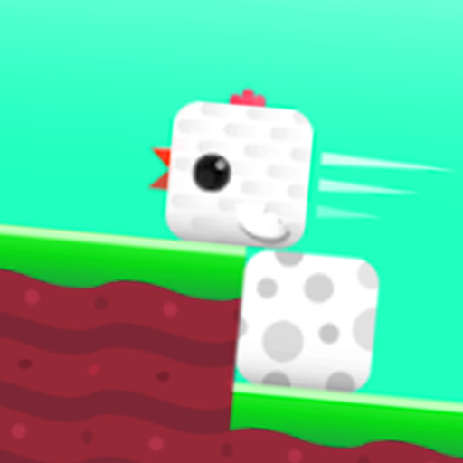 Square Bird - Adventures Jump Bird
