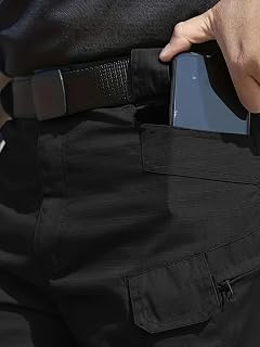 Mens Cargo Shorts Breathable Quick Dry Tactical Multi Pocket Design