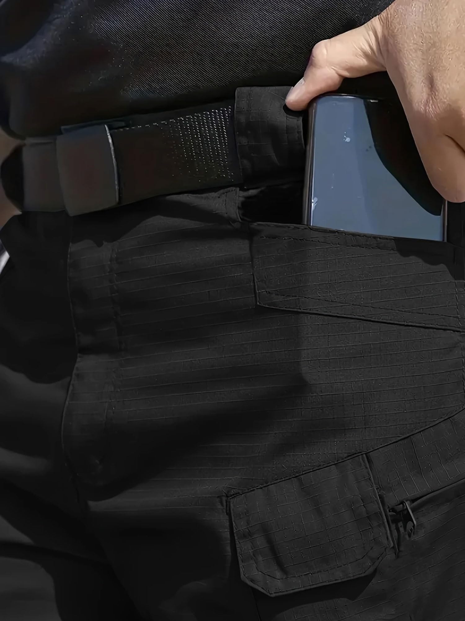 Mens Cargo Shorts Breathable Quick Dry Tactical Multi Pocket Design