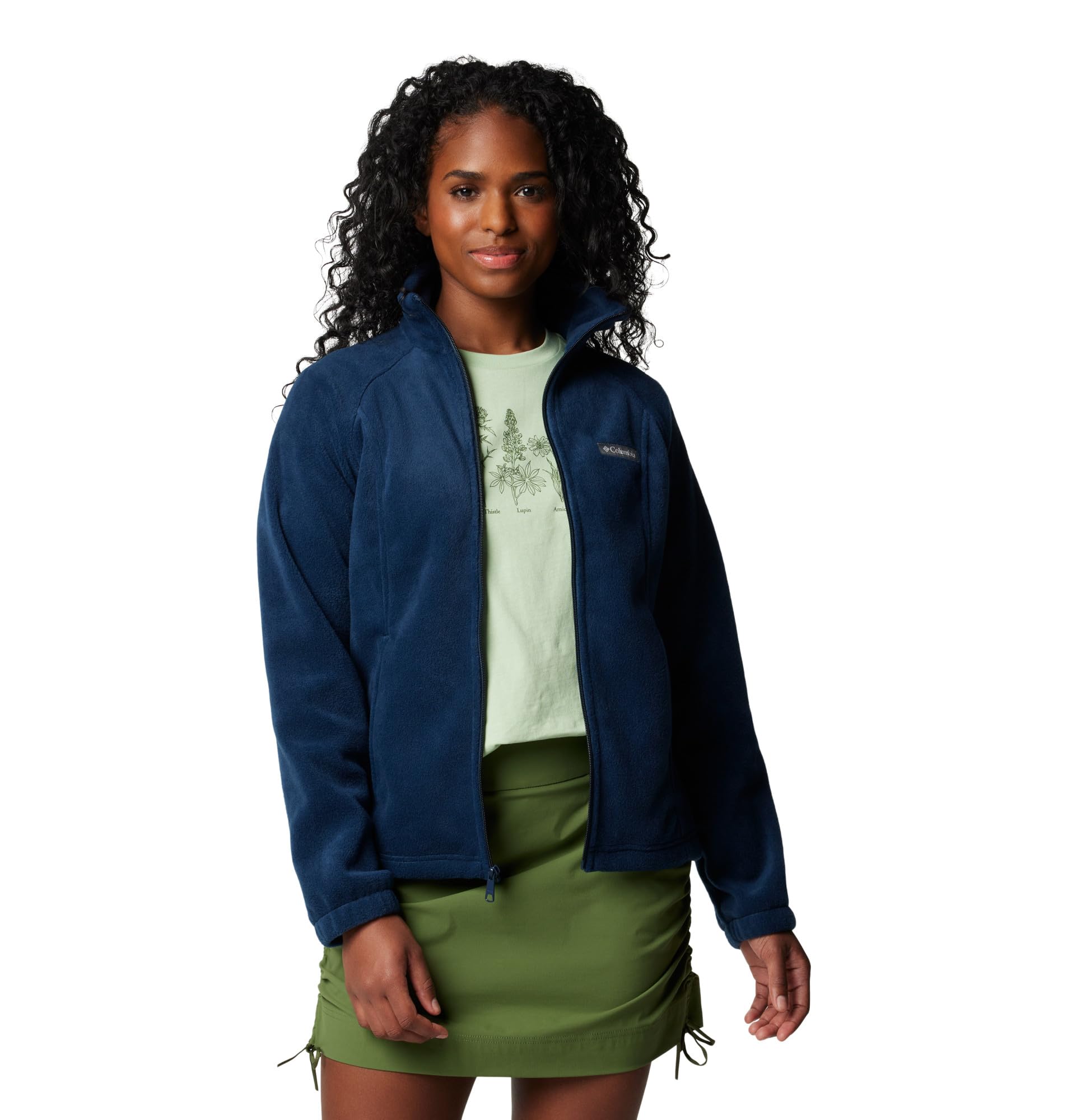 Columbia Benton Springs Full Zip, Veste Polaire Entièrement Zippée pour Femme