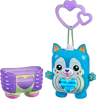 Hasbro Nano-mals Ruffael the Husky Dog, Electronic Pet Dog Toy | 70+ Responses, Interactive Fidget Toys for Girls & Boys Ages 5+ ​