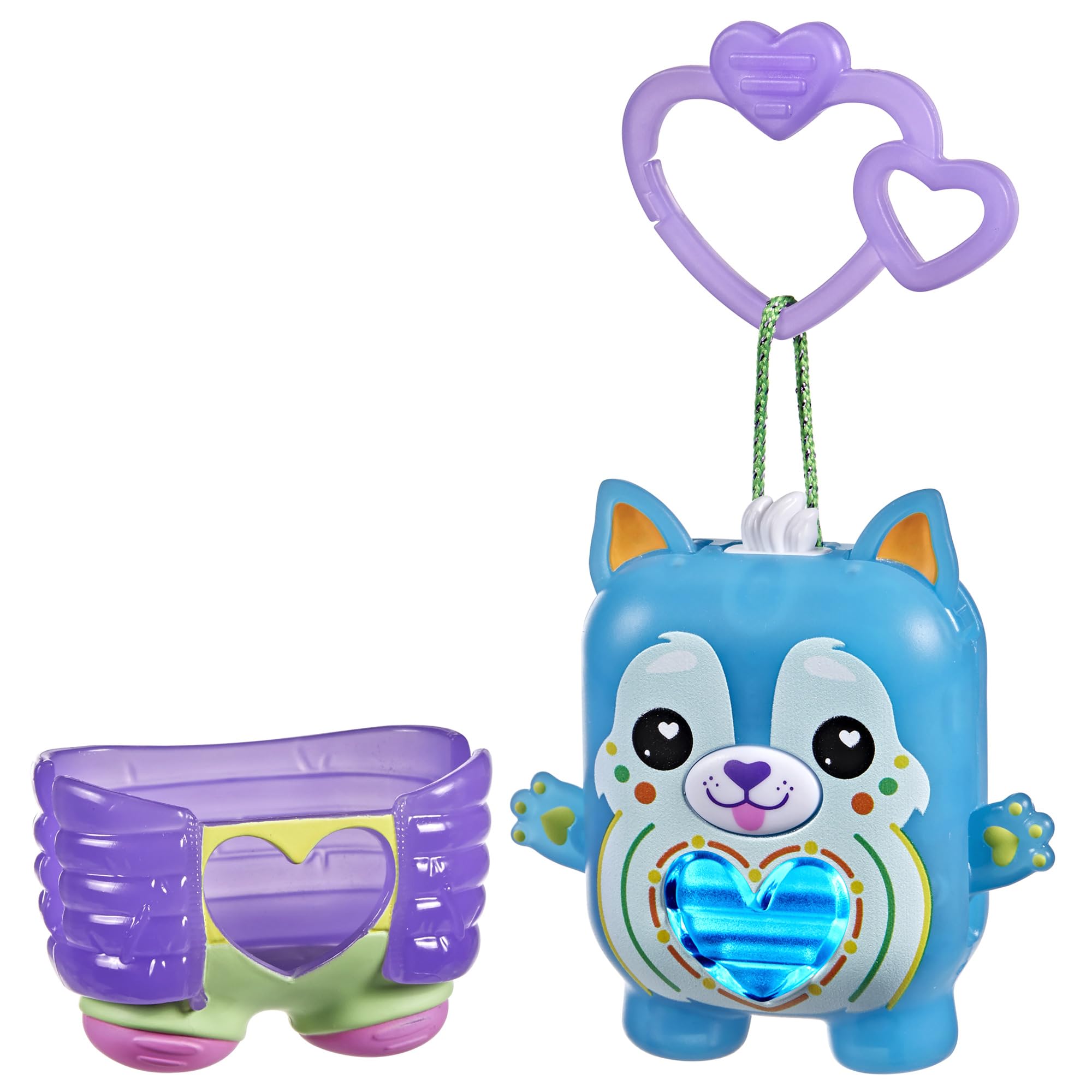Hasbro Nano-mals Ruffael the Husky Dog, Electronic Pet Dog Toy | 70+ Responses, 