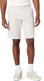 Amazon Essentials Mens Aemn20273Slim-Fit 11 Flat-Front Comfort Stretch Chino Shorts