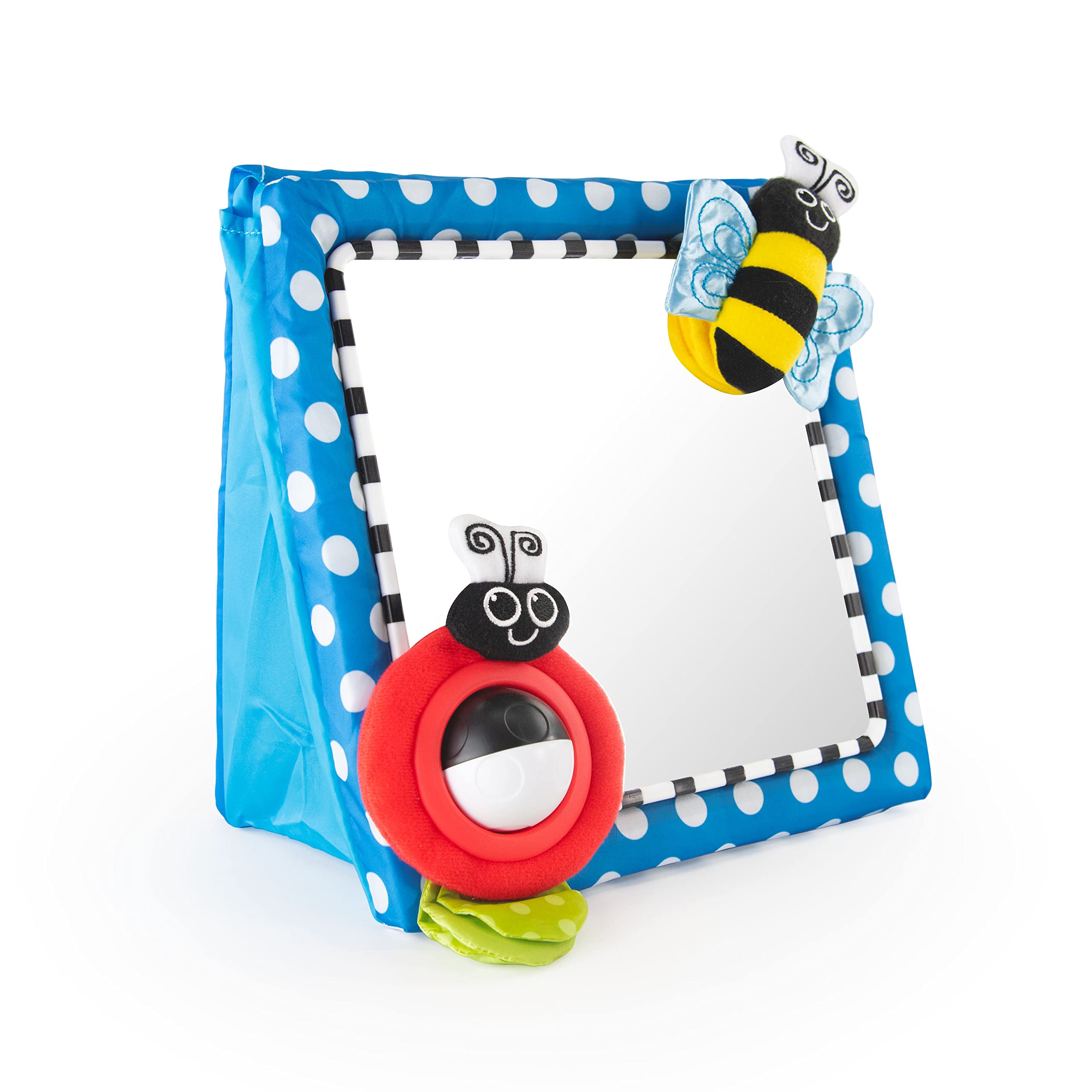 Sassy Tummy Time Floor Mirror, Developmental Baby Toy, Newborn Essential, Great 