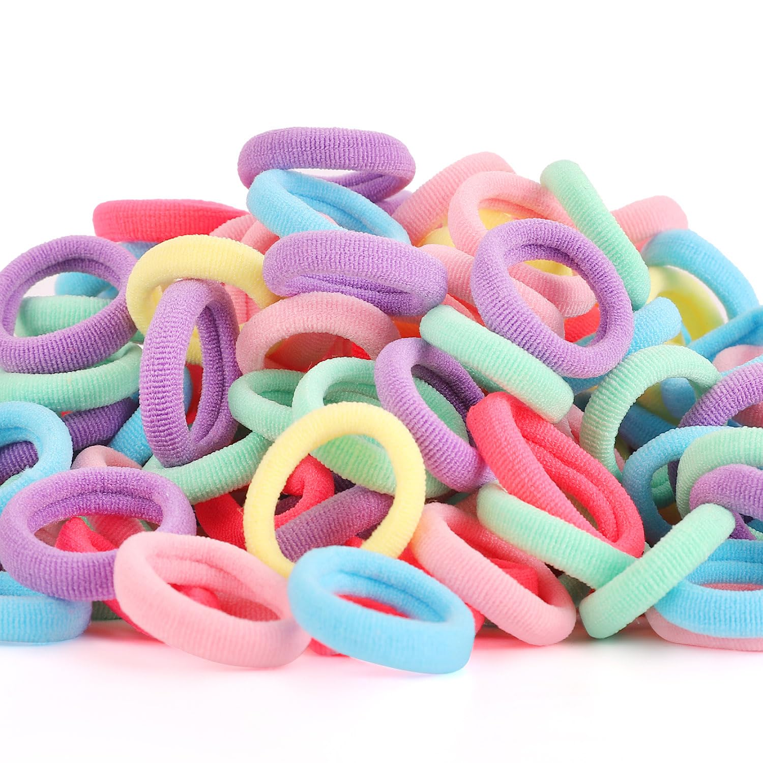 200 Pack Hair Ties BEoffer Baby Toddlers Girls Elastics Hair Band No Damage | Mu