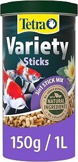 Tetra Pond Fish Food Variety Sticks 150g - biologically balanced for pond fish