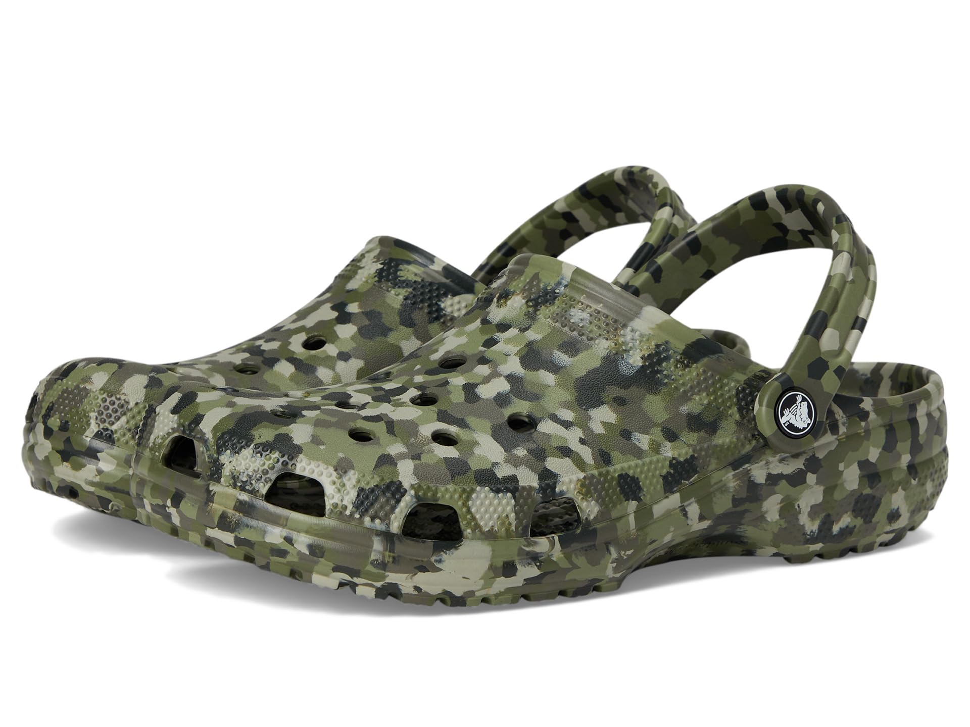 Crocs Unisex-Adult Classic Marbled Tie-dye Clogs