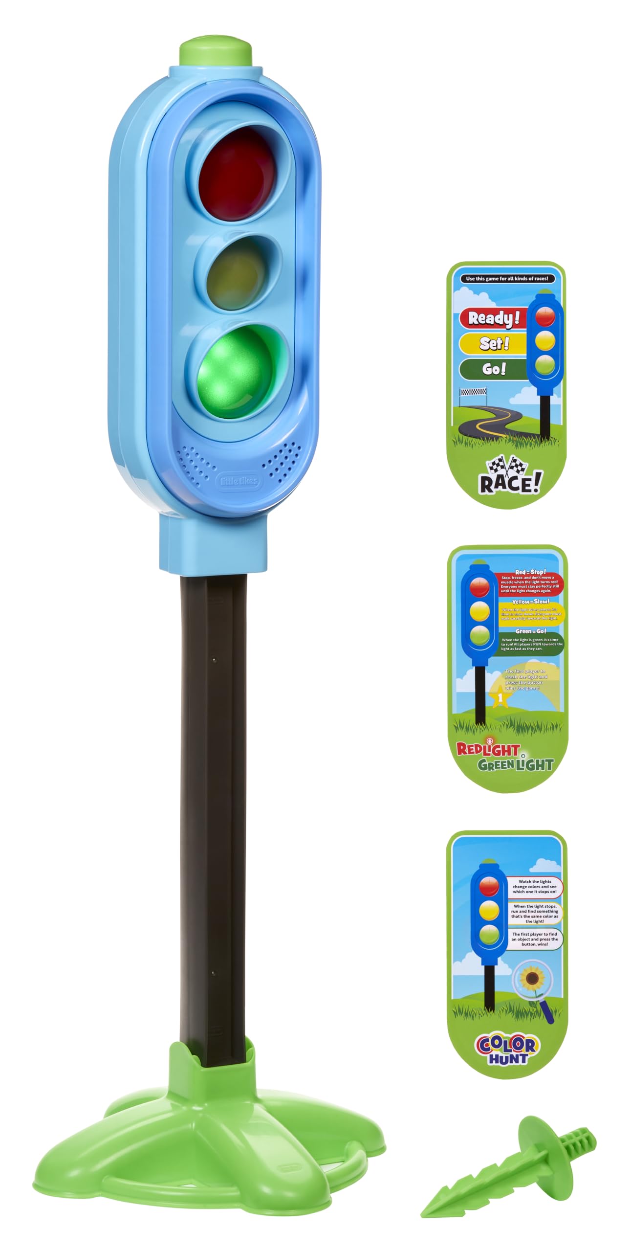Little Tikes Red Light Green Light, Active Play Sports Toys, for Boys and Girls 
