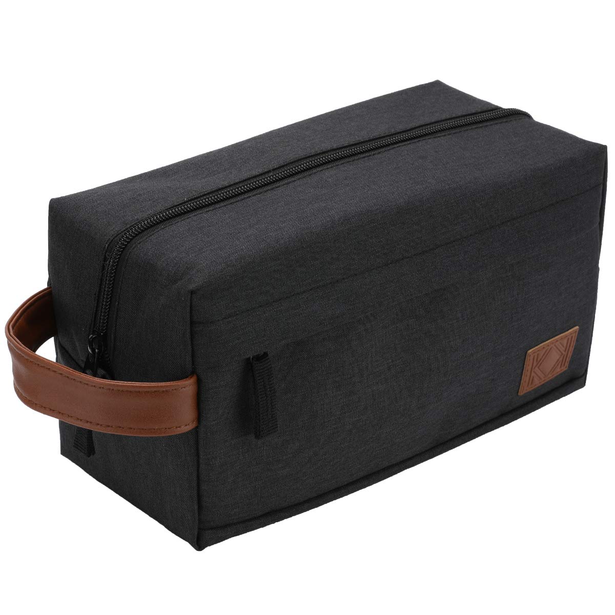 KK Water - Resistant Hanging Toiletry Travel Bag – Spacious Black Gym, Shaving, 
