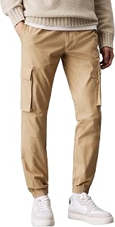Calvin Klein Pantalon Cargo Homme Skinny Fit avec Poches