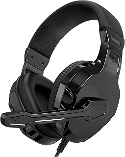 Betron Wired Gaming Headset with Microphone | Headphones for PS5, PS4, Xbox, Nintendo Switch, PC