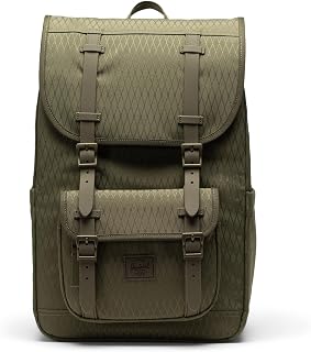 Herschel Little America Unisex Backpack - Adult (Pack of 1), Ivy Green Diamond, Little America Backpack