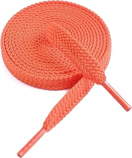VSUDO Flat Double Layer Shoe Laces for Sneakers, Thick Flat Sneakers Shoelaces