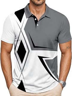 SCODI Mens Golf Polo Shirt Short Sleeve Tactical Tennis Casual T Shirt