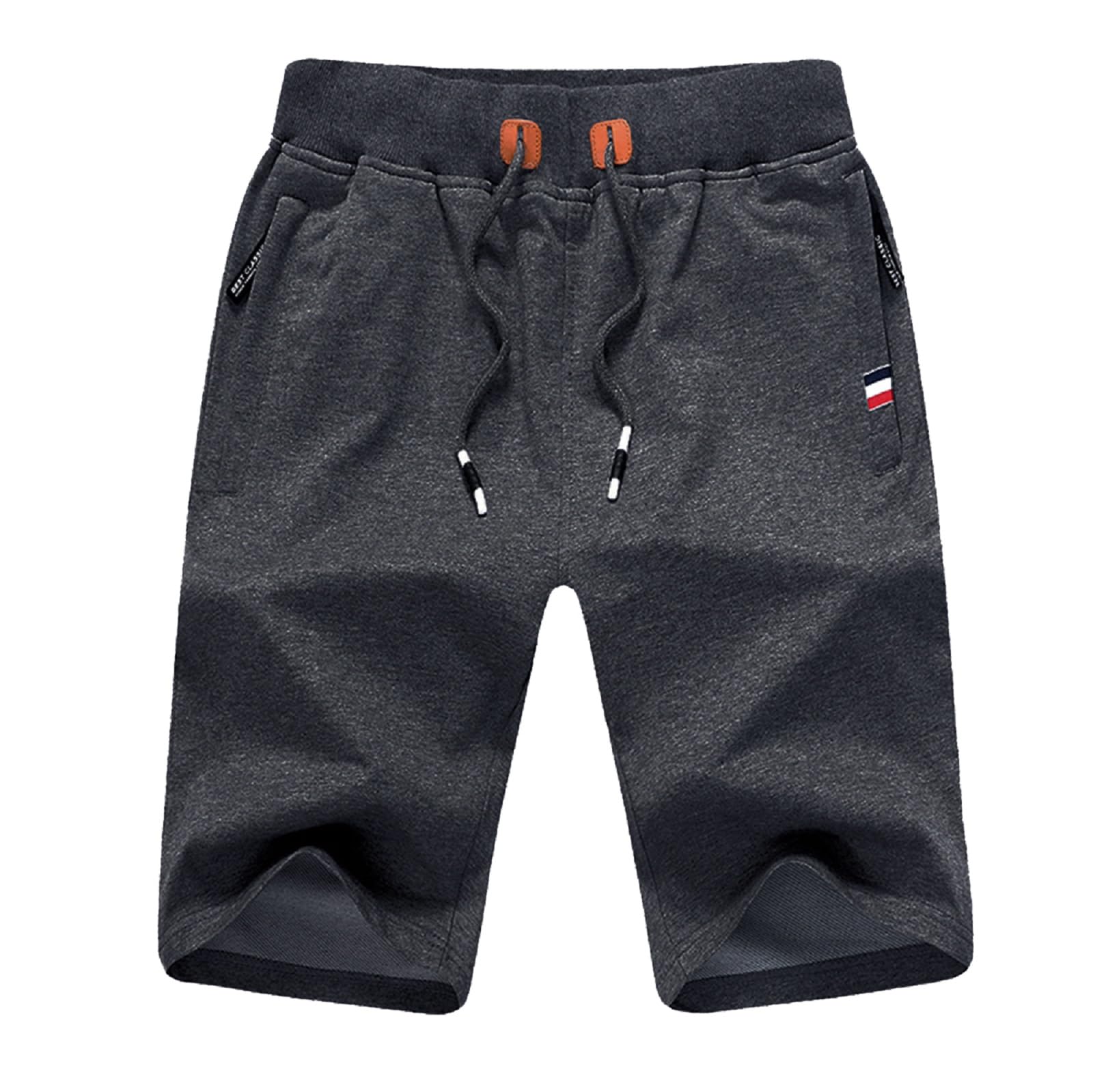 ZOXOZ Men's Sports Shorts Running Gym with Zip Pocket