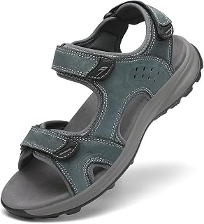FLARUT Men's Athletic Sandals Hiking Open Toe Walking Water Shoes