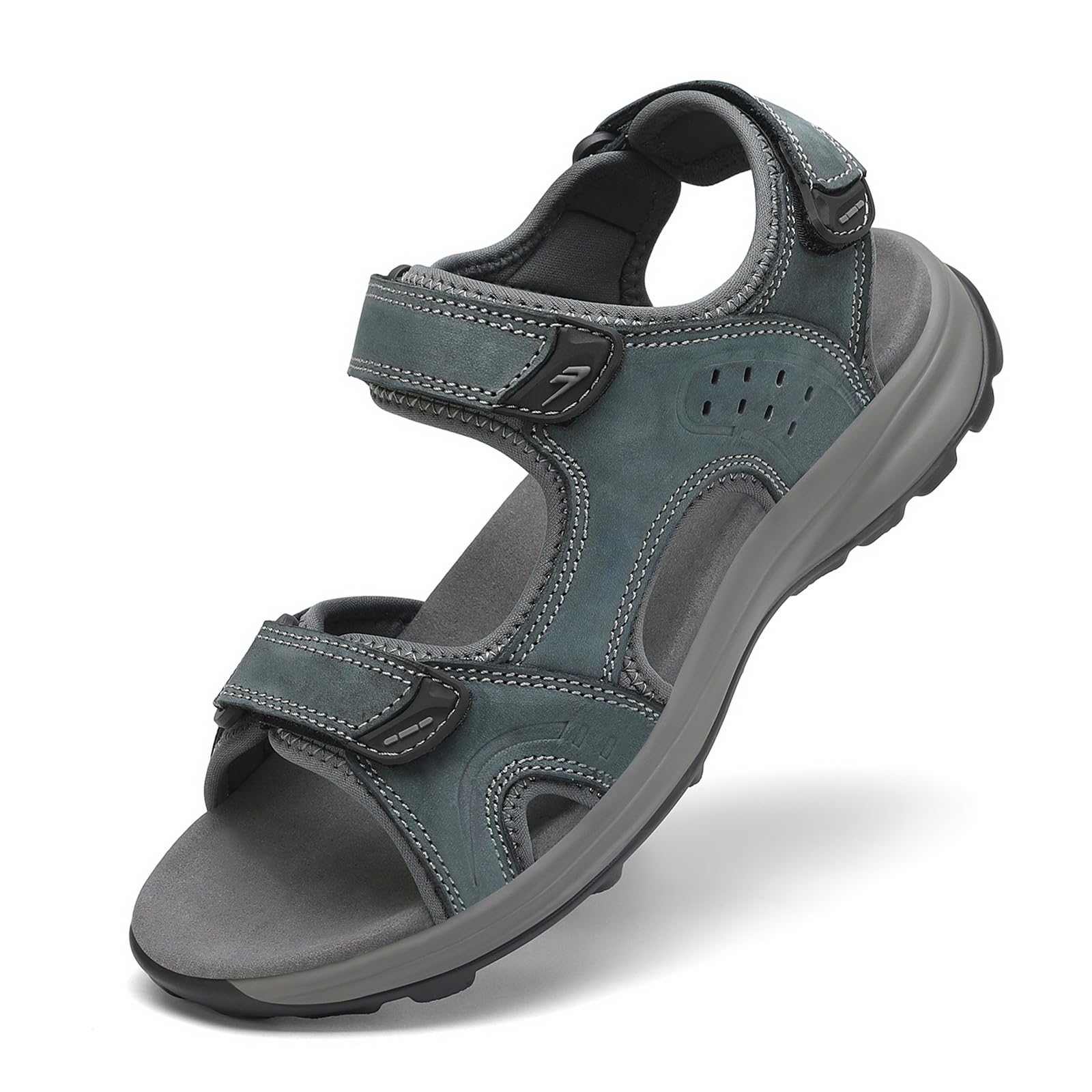 FLARUT Men's Athletic Sandals Hiking Open Toe Walking Water Shoes