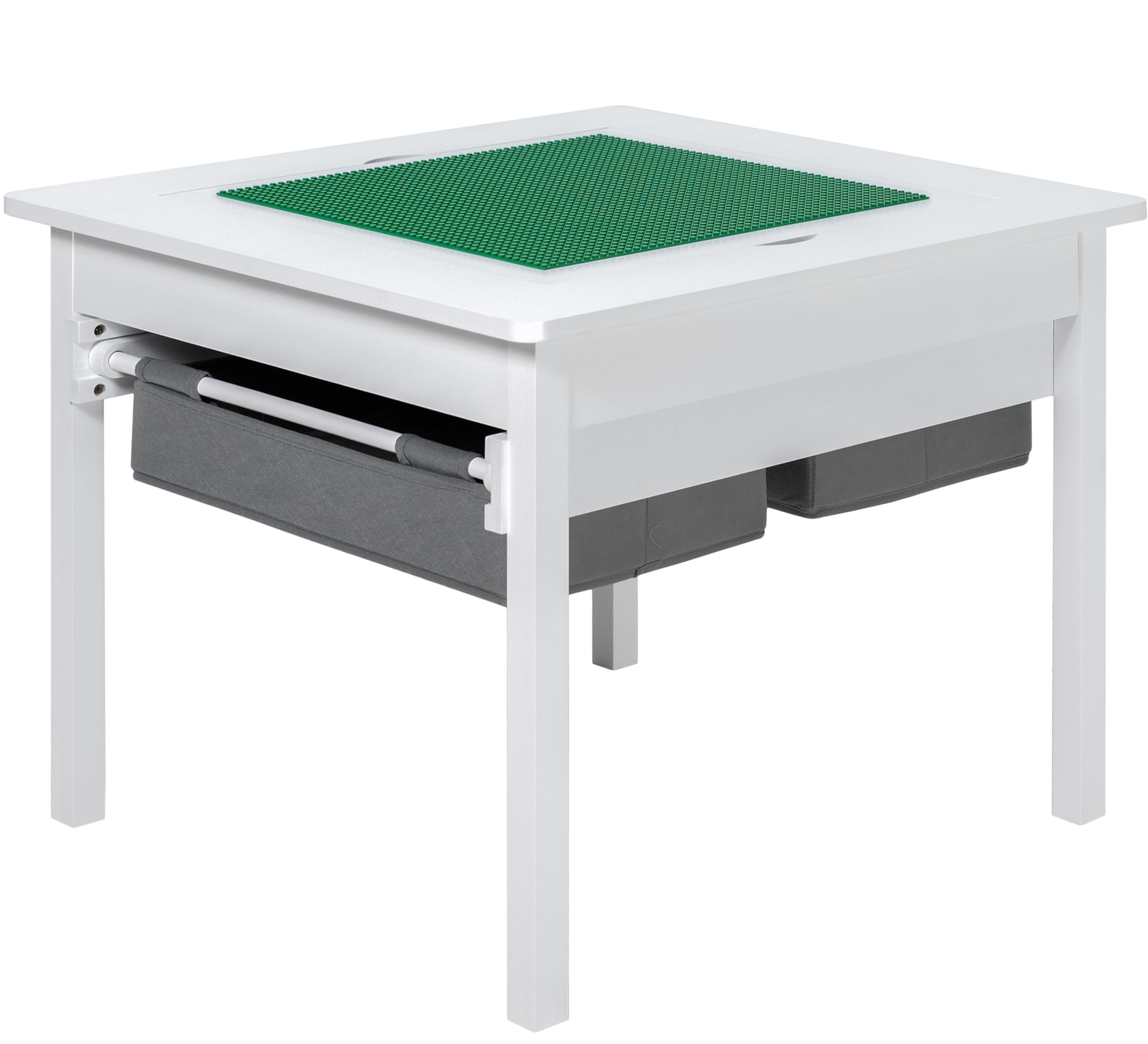 Life Finds White 2-in-1 Kids’ Construction Play Table, LF-LTB01 | Designed for L