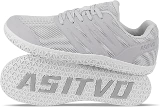 ASITVO ワイドメンズベアフットゼロドロップソールミニマリストスニーカーウォーキングシューズ