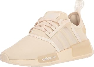 adidas Originals Women's NMD_R1 Sneaker, Wonder White/Wonder White/White, 5.5