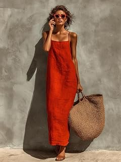 Women's long cardigan with square neckline and straps for a casual dress, perfect for beach vacation and daily wear