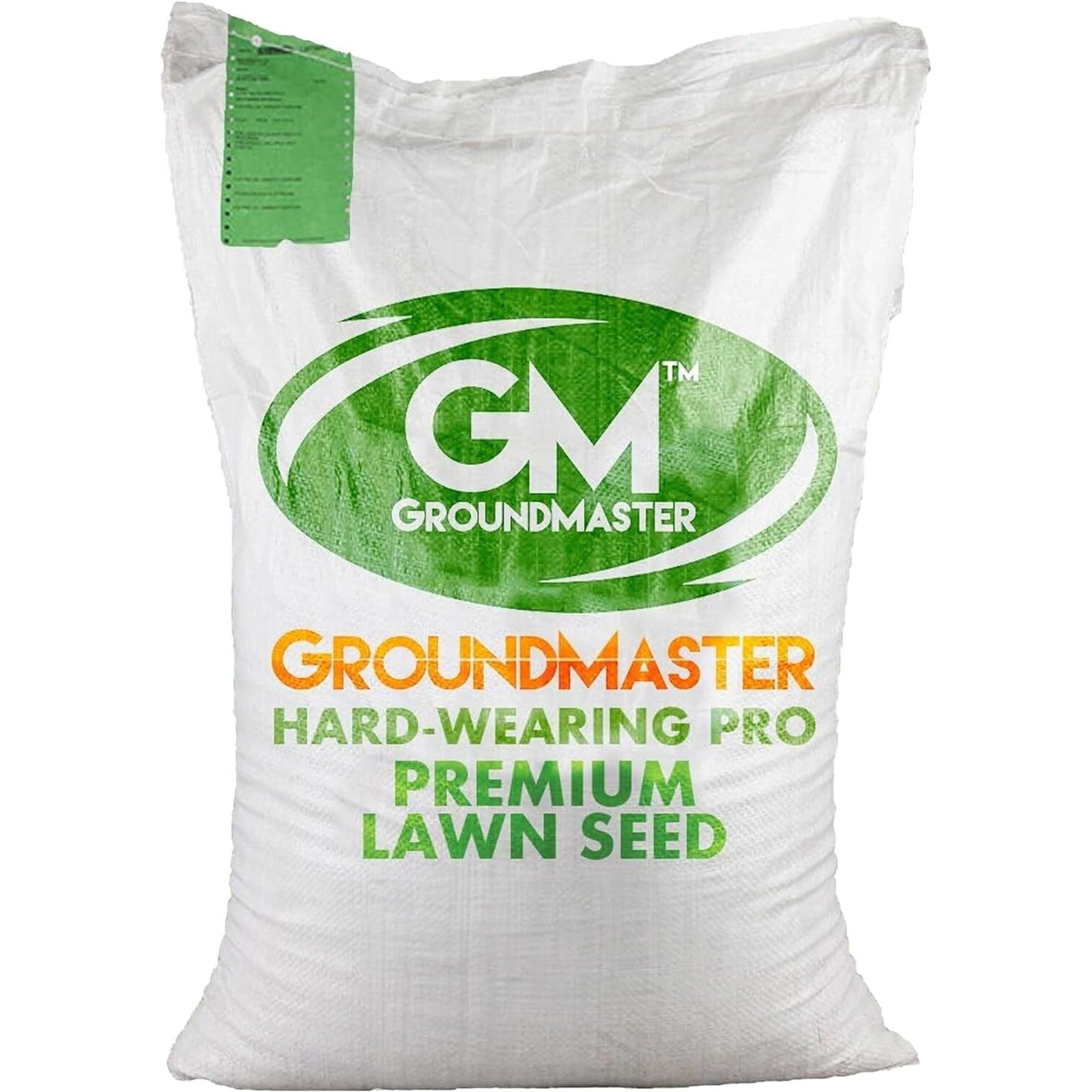 GroundMaster Premium Lawn Grass Seed – 5KG Hard Wearing & Fast Germination Grass