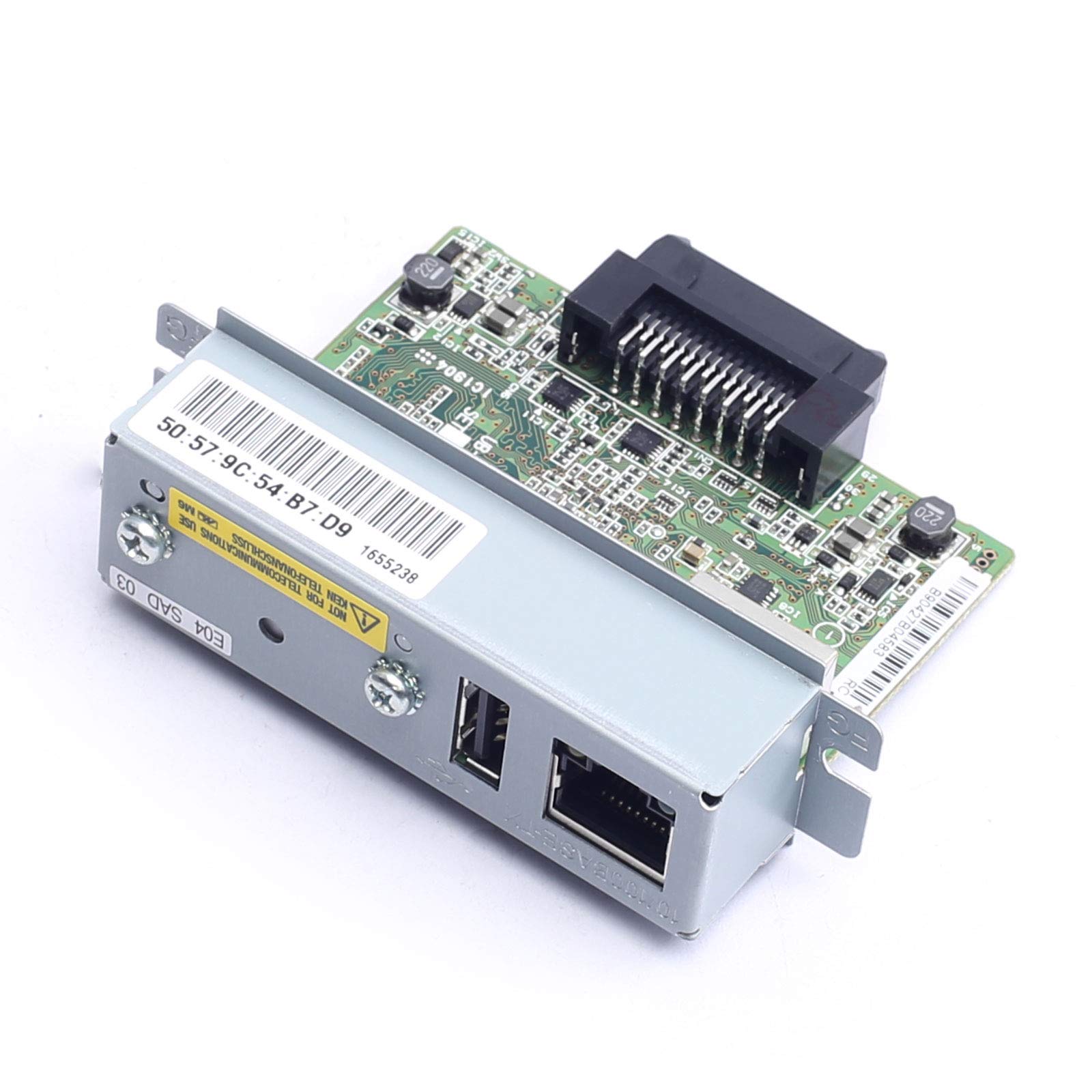 DEVMO Compatible with UB-E04 Ethernet Interface C32C824541 with USB TM-U220PB T8