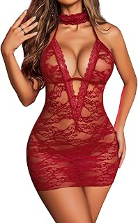 Avidlove Women Lingerie Lace Transparent babydoll clothes