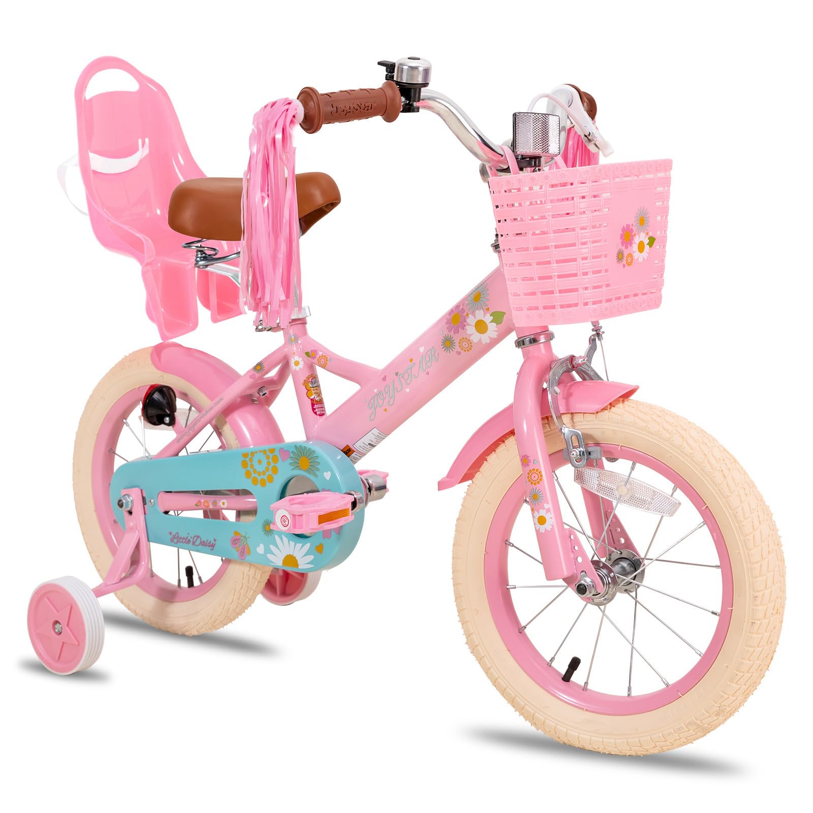 JOYSTAR Little Daisy Princess Kids Bike for Girls Boys Ages 2-12 | 12-20" Girls 