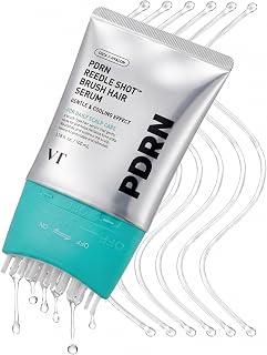 VT COSMETICS PDRN Reedle Shot Brush Hair Serum, 100 ml (3.38 fl oz ) | Cooling &amp; Refreshing Scalp Care, Vegan PDRN, Caffeine &amp; Spicule Complex, Lightweight &amp; Non-Greasy, Daily Scalp Solution