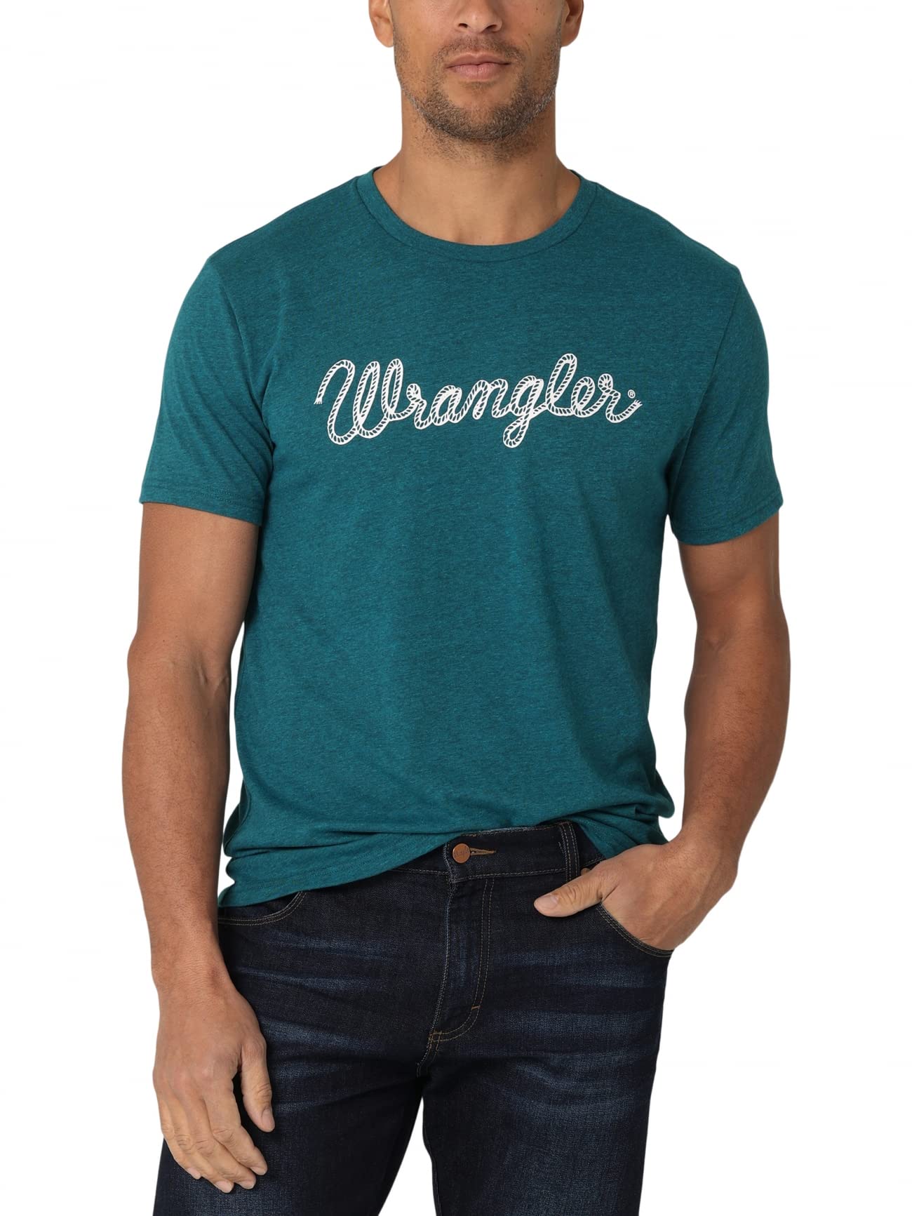 Wrangler Mens USA Kabel T-Shirt
