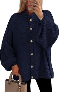 PRETTYGARDEN Women's Oversized Chunky Cardigan Sweaters
