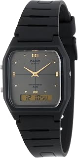 Casio Ana-Digi AW48HE-8AV Men's Digital Quartz Watch Black Black Quartz Movement