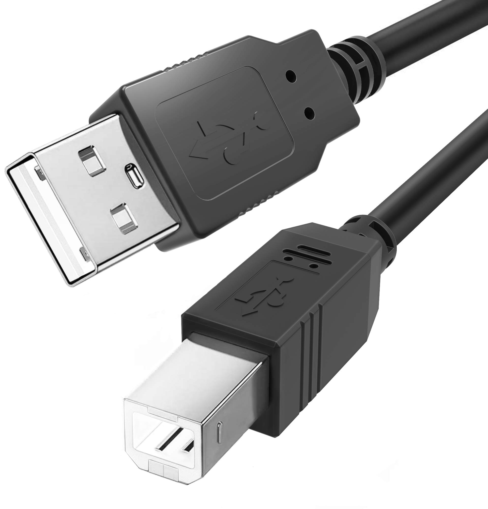 Ancable USB A to USB B MIDI Cable for Instruments 3 FT | Compatible with Piano, 