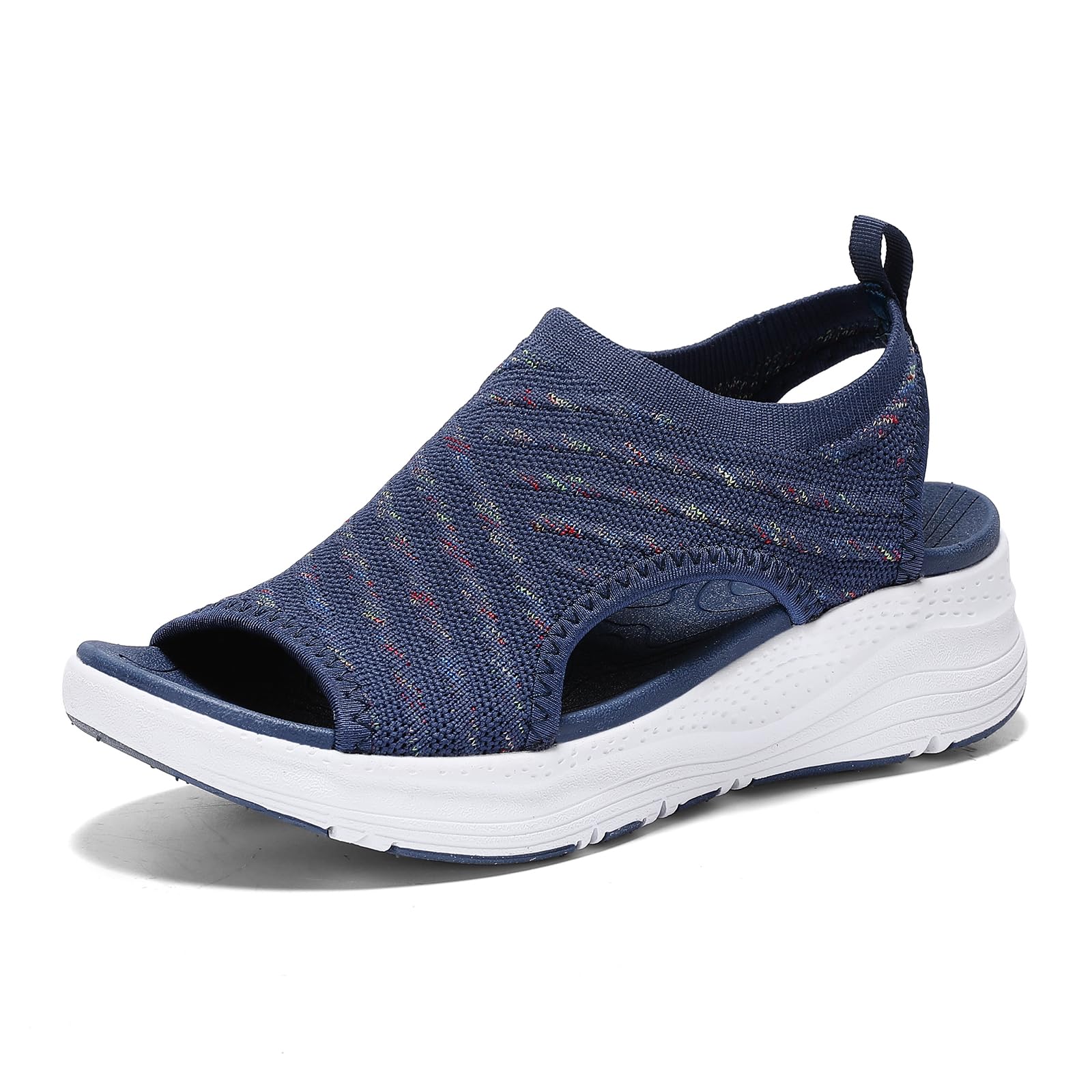 Walking Sandals for Women with Arch Support Comfortable Plantar Fasciitis Non-Sl