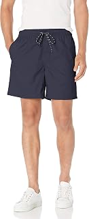 Amazon Essentials Men's 6" Inseam Regular Fit Drawstring Shorts with Elastic Waist and Pockets