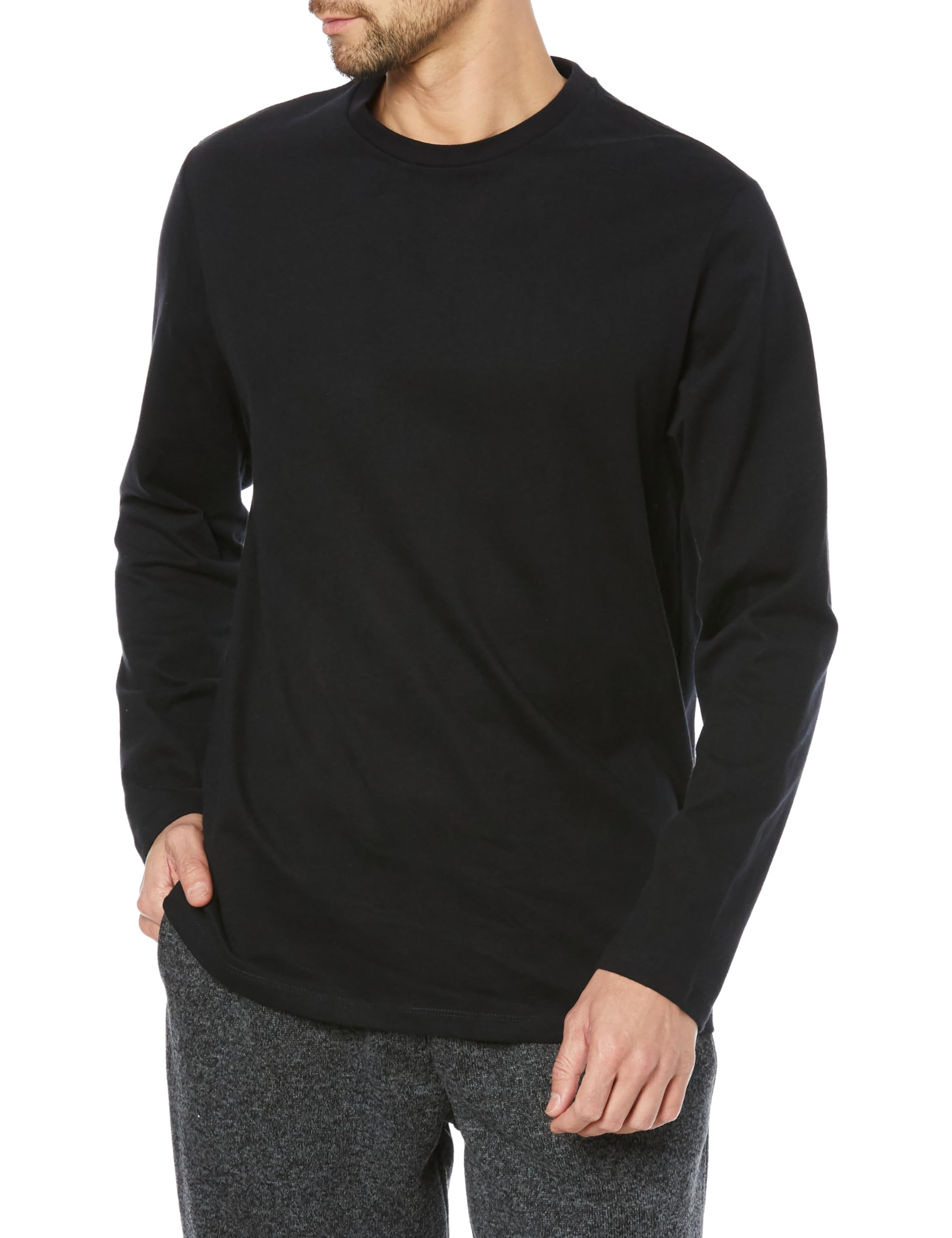 Amazon Essentials T-Shirt, Regular Fit, Long Sleeve, Men's