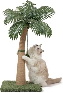 92 cm Tall Palm Tree Cat Scratching Post for Indoor Cats (Style B)