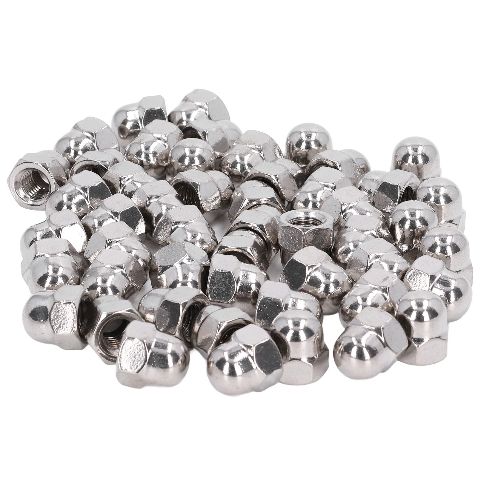 50 x Cap Nuts, 304 Stainless Steel Fixing Kit with Maintenance Repair (M3)