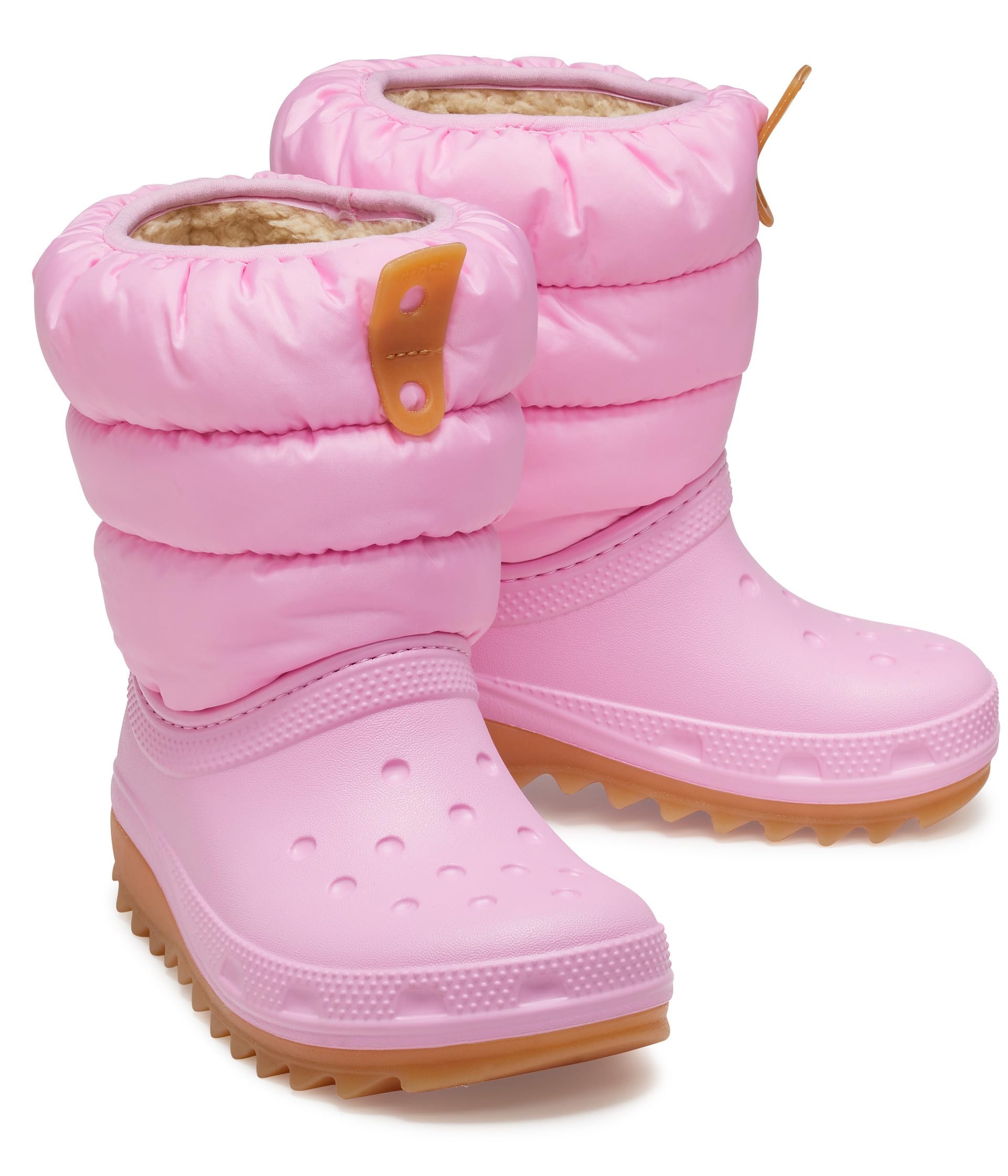 Crocs Classic Neo Puff Boot T, Unisex Fashion Boots – Children and Teenagers