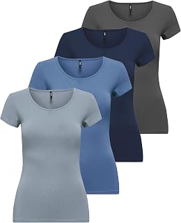 ONLY Onllive Love New SS O-Neck Top Noos T-Shirt Women