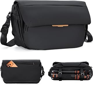 K&F CONCEPT Camera Sling Bag, Water Resistant Camera Crossbody Bag