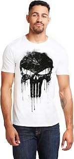 Marvel Avengers Punisher Skull Men's T-Shirt (Pack of 1)